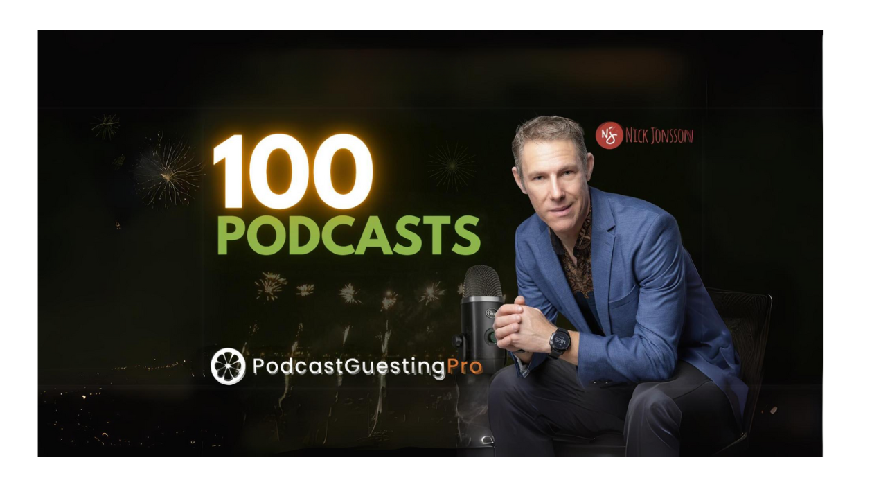 Celebrating 100 Podcast Episodes with Nick Jonsson: A Milestone Journey